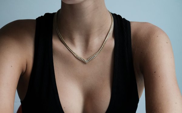 Kindred Black Lancastre Necklace - 14k Gold Kindred Black Lancastre Necklace - 14k Gold