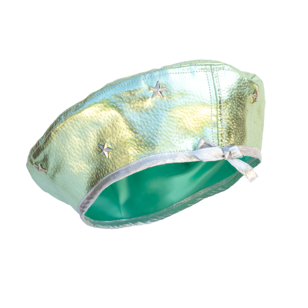 Michons Marigot Leather Crown SUPERSTAR BERET - Metallic 