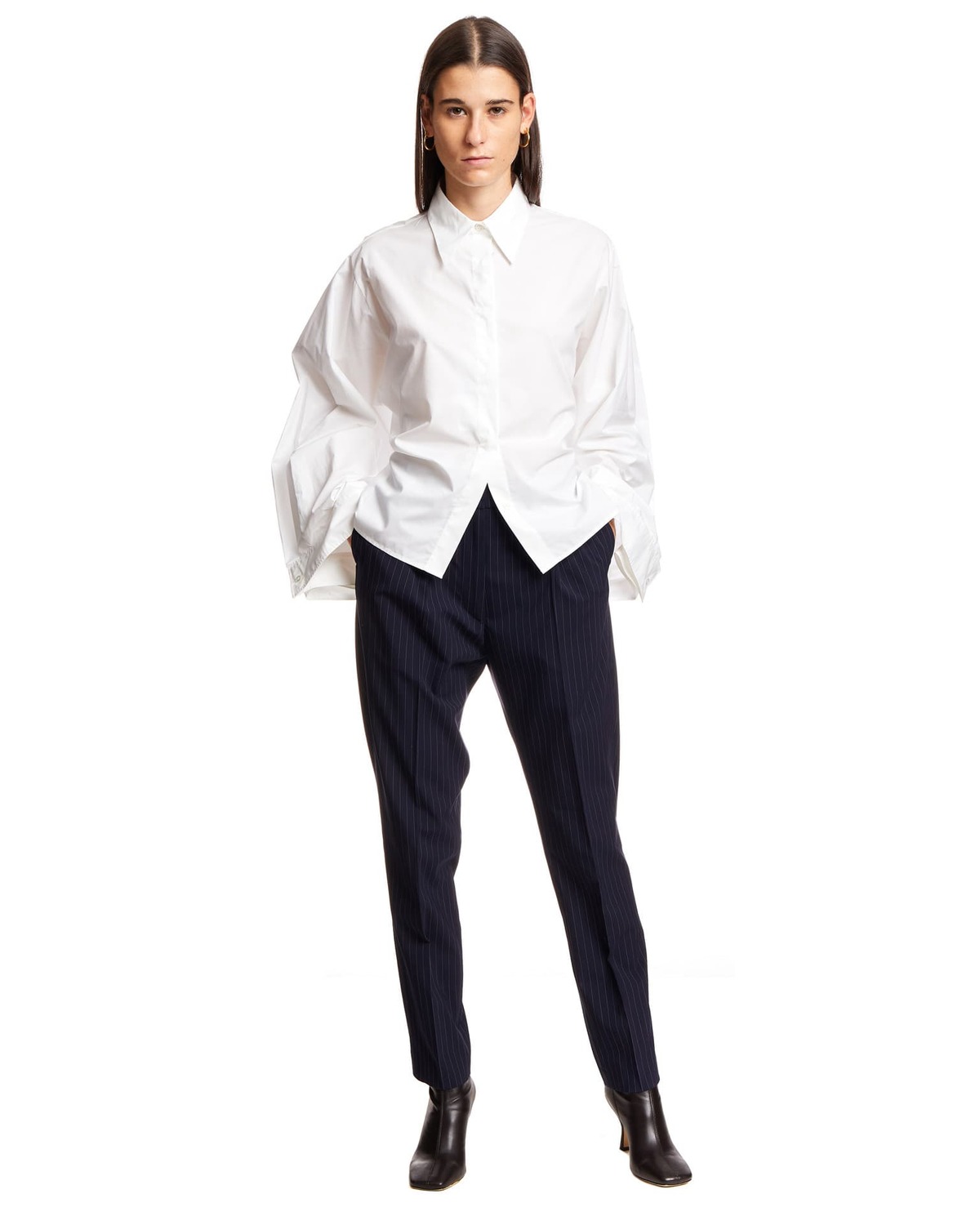 MM6 Maison Margiela Balloon Sleeves Shirt - White | Garmentory