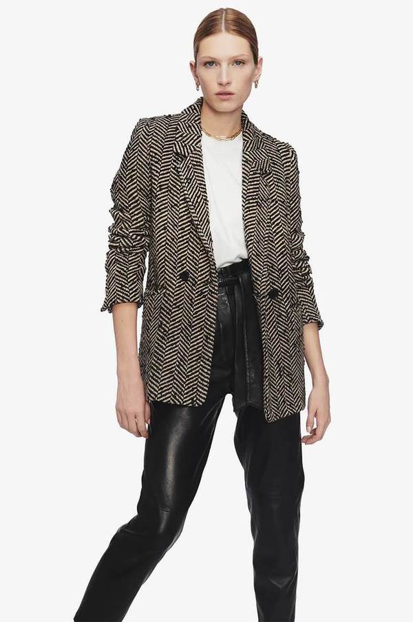 fishbone blazer anine bing