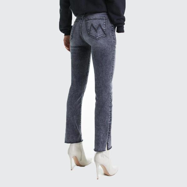 Mother Denim High Waisted Rascal Ankle Snippet Jeans - Train Stops Mother Denim High Waisted Rascal Ankle Snippet Jeans - Train Stops