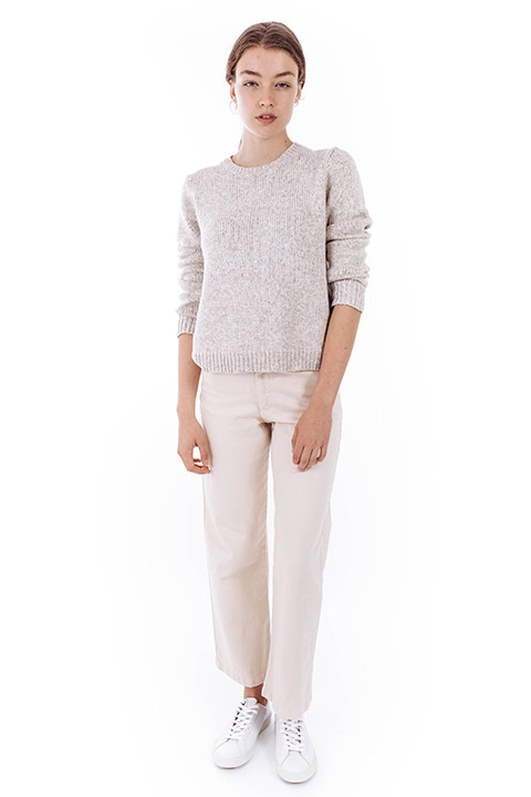 nico nico Hi-Waisted Twill Jean in Cosmic nico nico Hi-Waisted Twill Jean in Cosmic