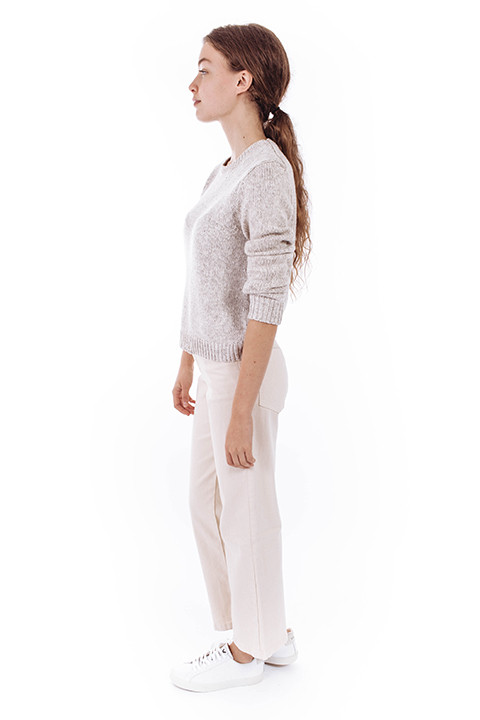nico nico Hi-Waisted Twill Jean in Cosmic nico nico Hi-Waisted Twill Jean in Cosmic