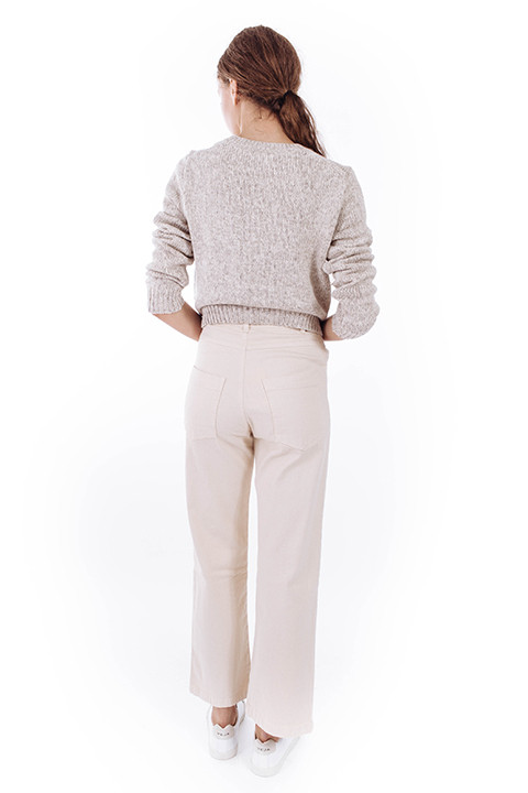 nico nico Hi-Waisted Twill Jean in Cosmic nico nico Hi-Waisted Twill Jean in Cosmic