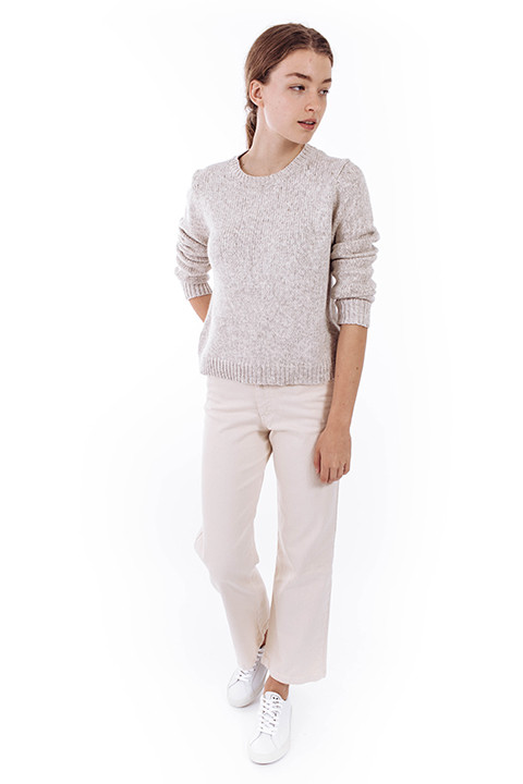nico nico Hi-Waisted Twill Jean in Cosmic nico nico Hi-Waisted Twill Jean in Cosmic