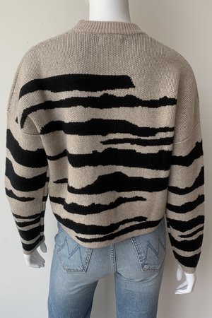 Naadam Jacquard Crew Pullover Sweater 