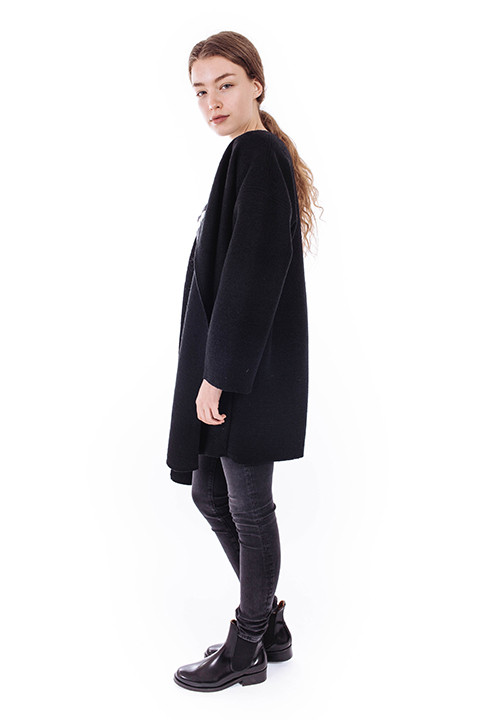 Priory Ura Coat in Black Priory Ura Coat in Black