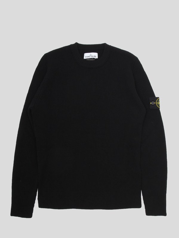 Stone Island Knit Sweater - Black 