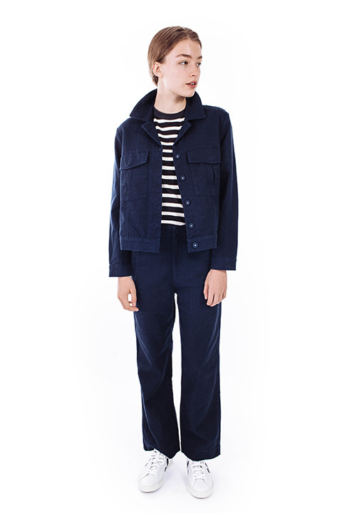 Ganni Yoshe Jacket in Iris Ganni Yoshe Jacket in Iris