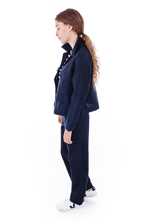 Ganni Yoshe Jacket in Iris Ganni Yoshe Jacket in Iris