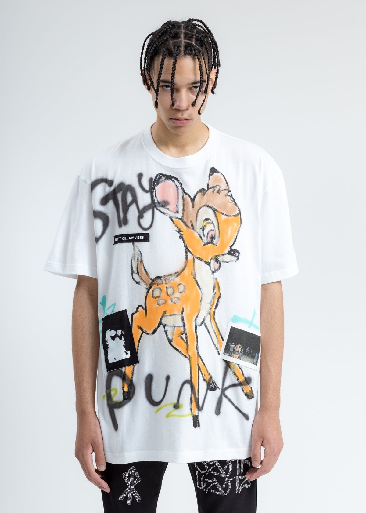 Guernika BAMBI Paint T-Shirt - WHITE | Garmentory