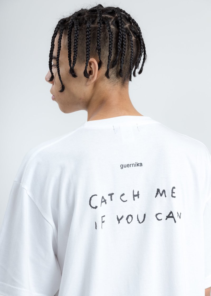 Guernika Joker T-Shirt - White Paint | Garmentory