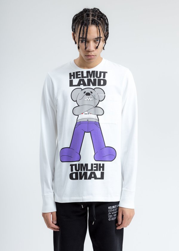 Helmut Lang PZ Long Sleeve - White | Garmentory