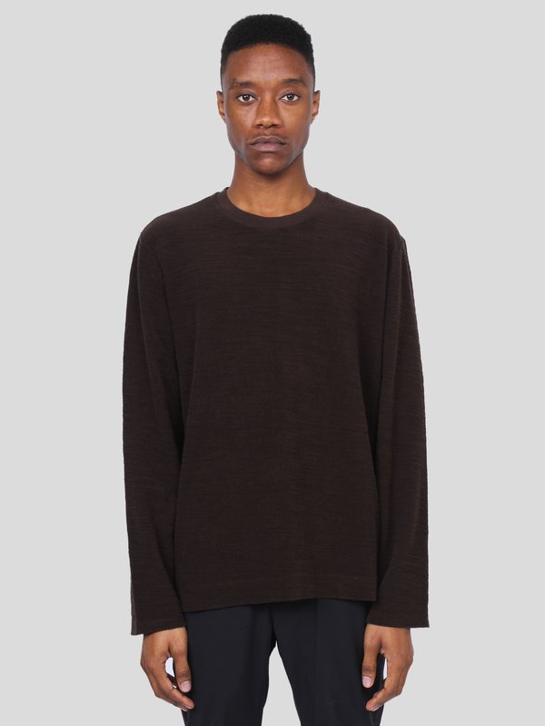 Our Legacy Box Long Sleeve - Espresso Terry | Garmentory