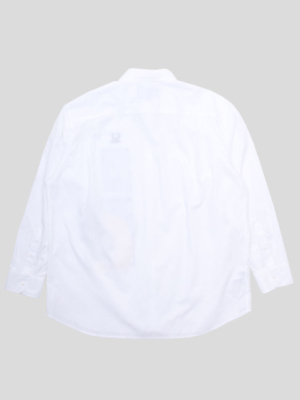 RAF SIMONS Patched Oversized Shirt | Garmentory