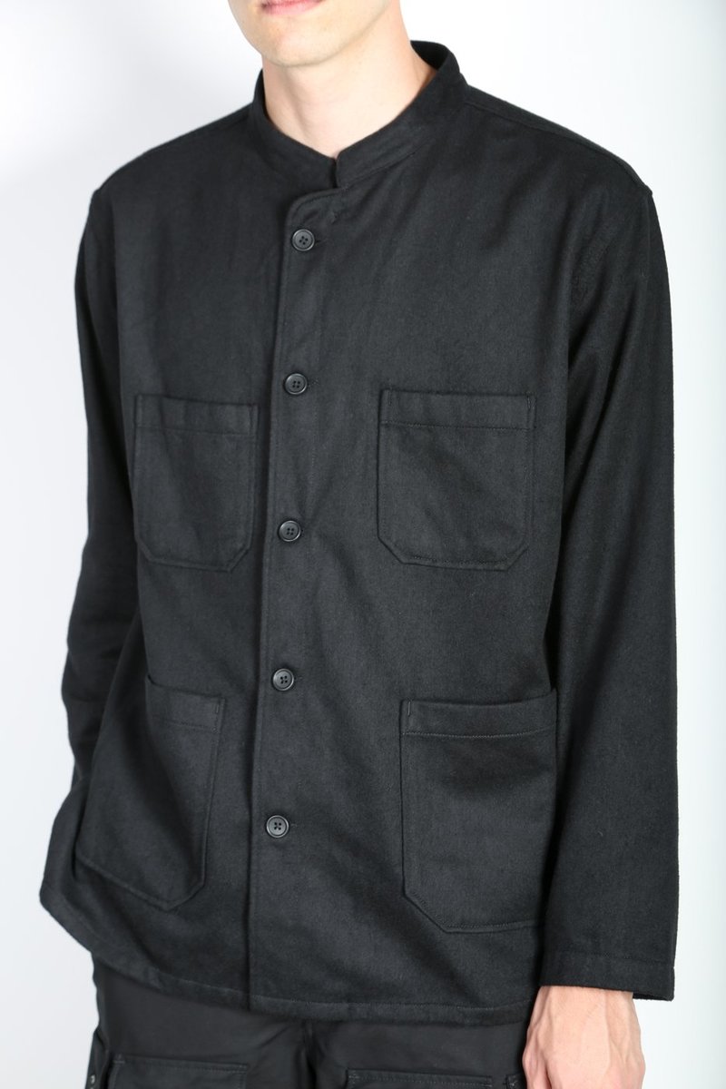 別注【ENGINEERED GARMENTS】 DAYTON SHIRT Engineered Garments Dayton Shirt - Black | Garmentory