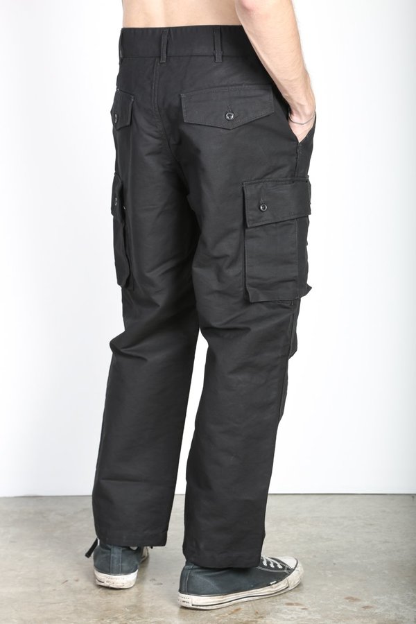Engineered Garments FA Pant - Black | Garmentory