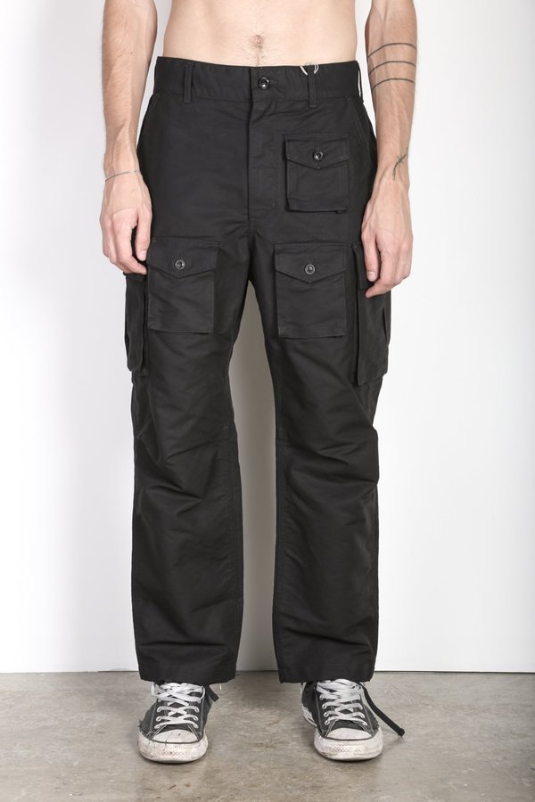 Engineered Garments FA Pant - Black | Garmentory