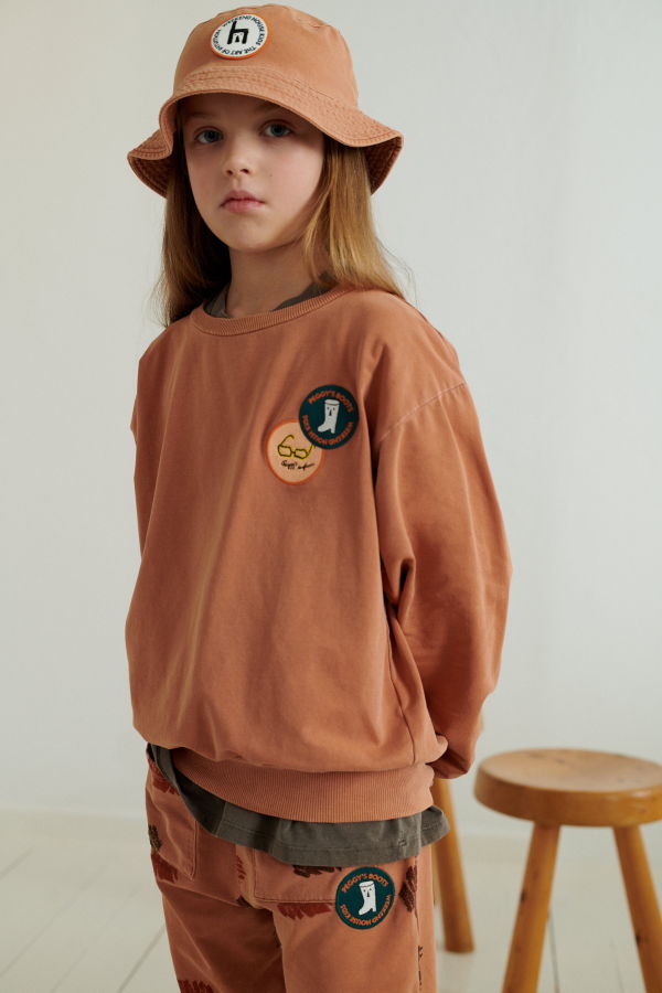 Kids Weekend House Kids Peggy Sweatshirt - Brick