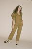 Sea NY Metta Denim Jumpsuit - Olive - Thumbnail 1