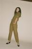 Sea NY Metta Denim Jumpsuit - Olive - Thumbnail 5