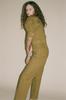 Sea NY Metta Denim Jumpsuit - Olive - Thumbnail 6
