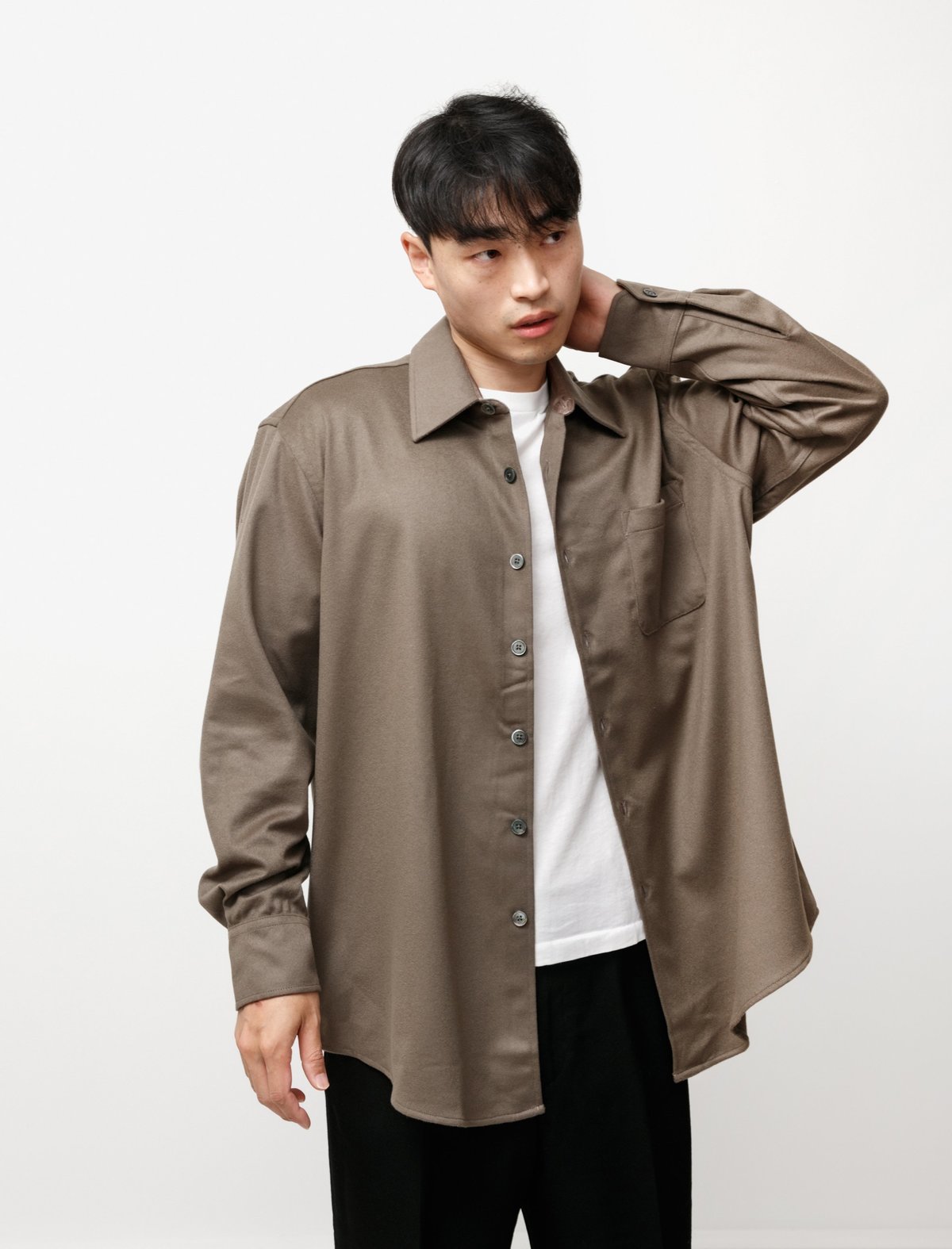 Above-Shirt-Dark-Olive-Melton- 