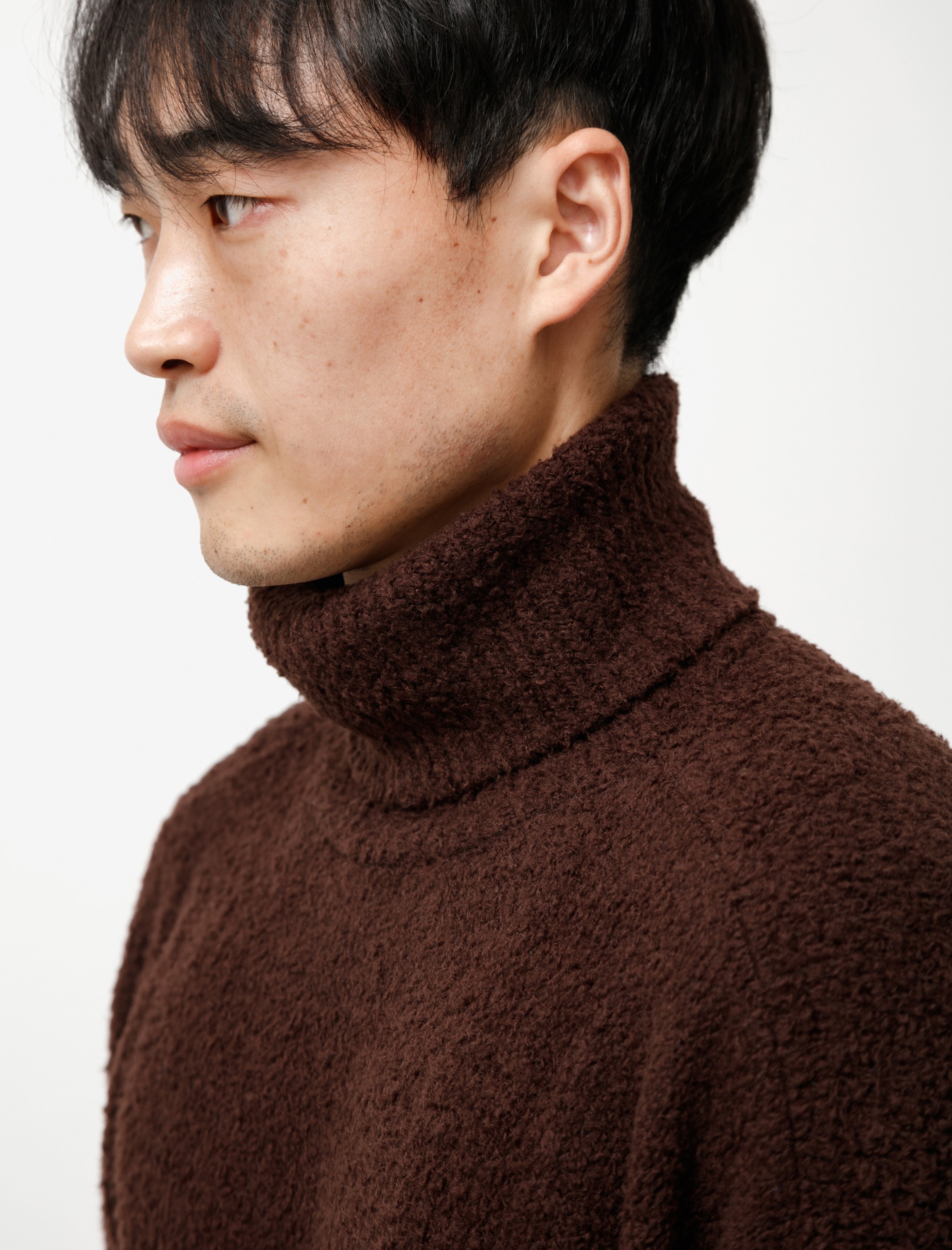 Turtleneck Teddy Jacket