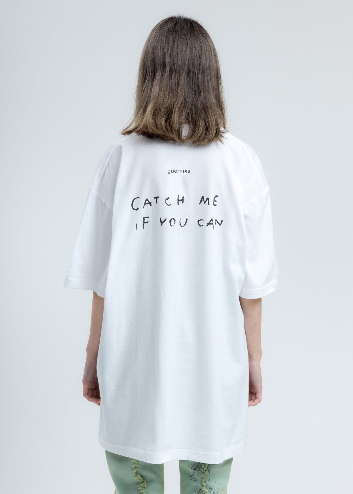Guernika White Paint Tee Shirt - Bambi | Garmentory