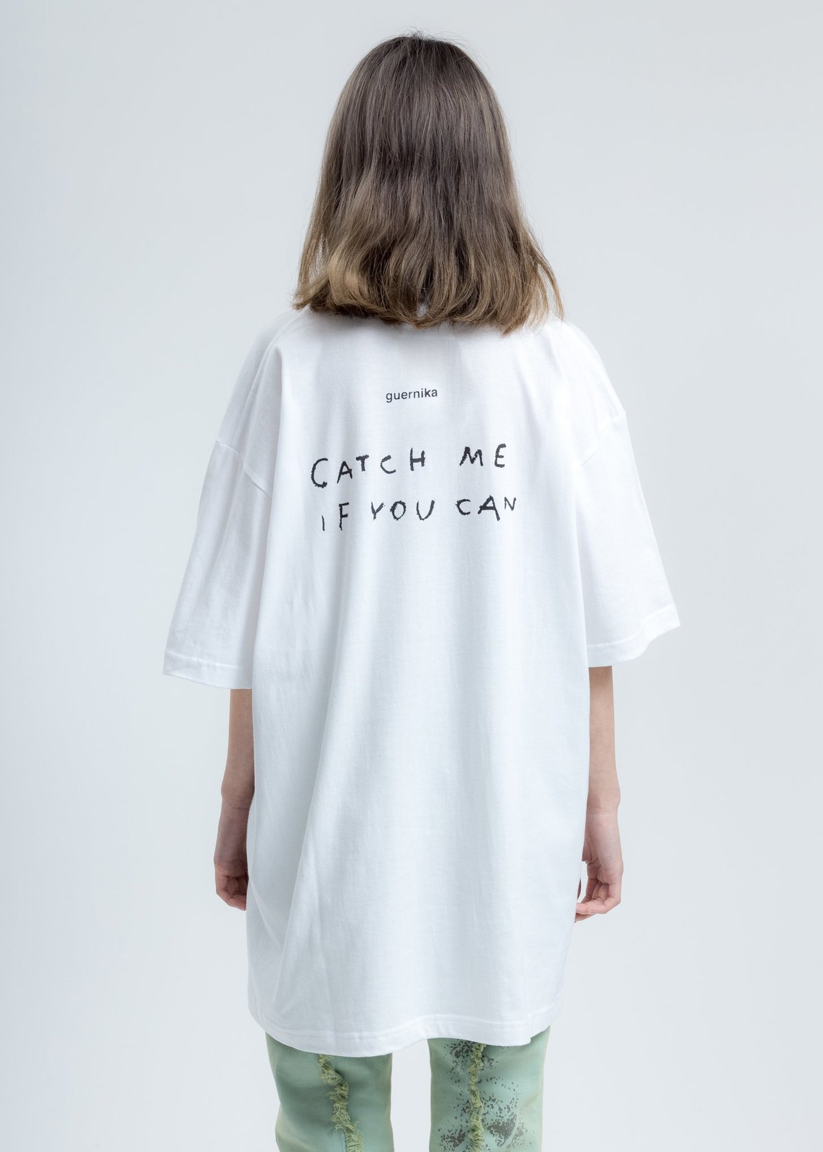 Guernika White Paint Tee Shirt - Dumbo | Garmentory