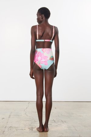 Mara Hoffman Astrid Bikini Top - Floral Watercolor Mara Hoffman Astrid Bikini Top - Floral Watercolor