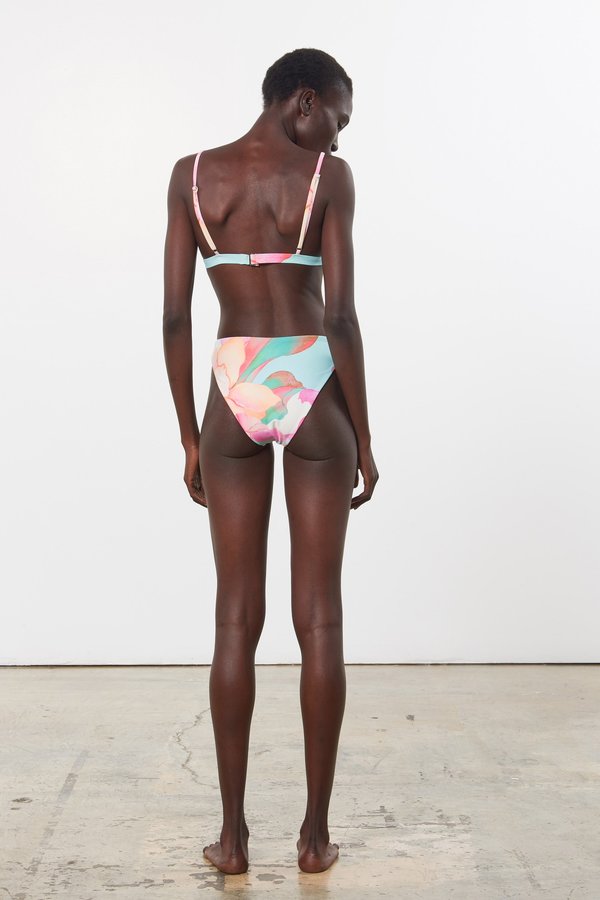 Mara Hoffman Reva Bikini Bottoms - Floral Watercolor Mara Hoffman Reva Bikini Bottoms - Floral Watercolor
