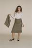 Baserange Adem Skirt - Checked - Thumbnail 1