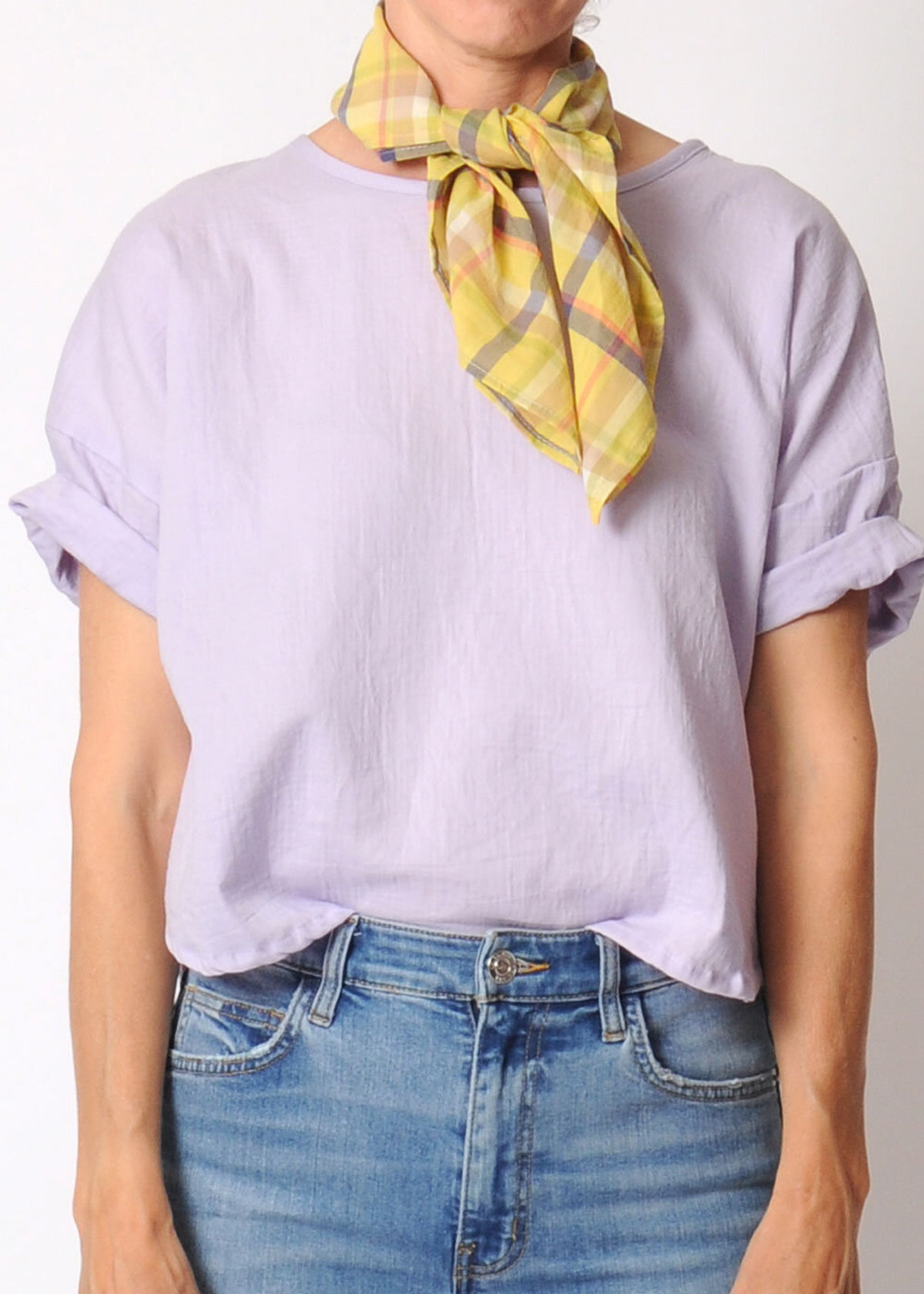 Conifer Crop Pullover Top - lavender - Image 3 of 7