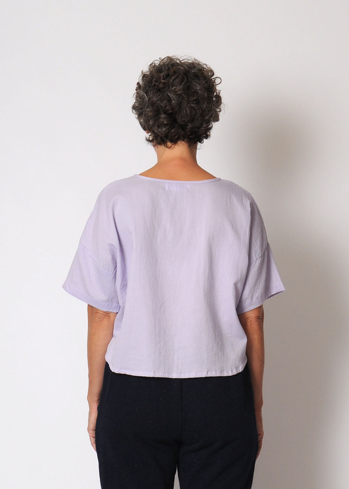 Conifer Crop Pullover Top - lavender - Image 4 of 7