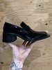 Martine Rose Patent Bagleys High Heel Penny Loafer - Black - Thumbnail 4
