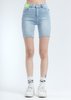 Ann Andelman Lizard Patch Jean Shorts - blue - Thumbnail 1