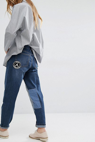 WAVEN Aki Boyfriends Jeans- State Blue WAVEN Aki Boyfriends Jeans- State Blue