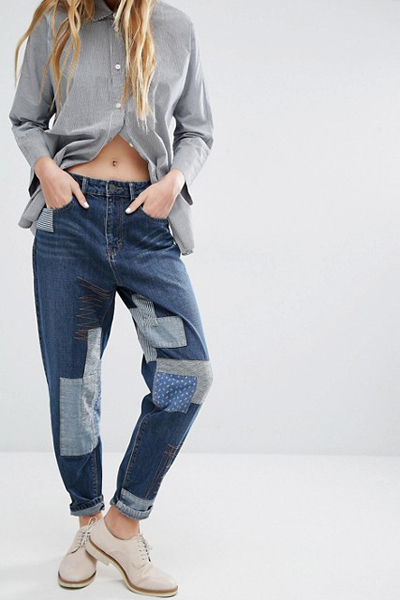 WAVEN Aki Boyfriends Jeans- State Blue WAVEN Aki Boyfriends Jeans- State Blue