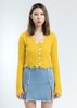 Ann Andelman Destroyed Cardigan - yellow - Thumbnail 1