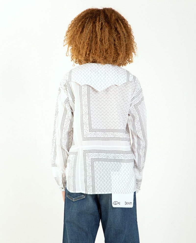 WMV VISVIM Kerchief Tunic - White | Garmentory WMV VISVIM Kerchief Tunic - White | Garmentory
