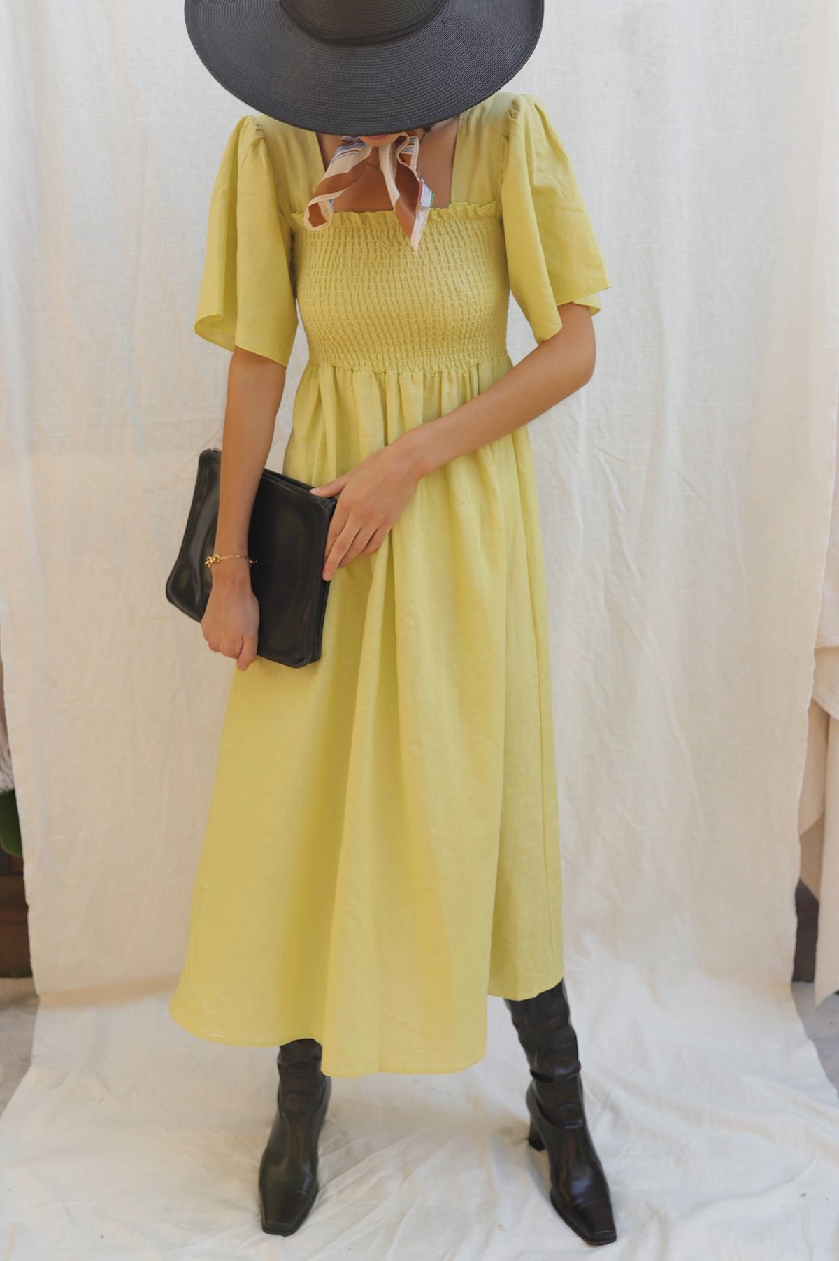 slim fit dress slacks Charlie Holiday Priscilla Maxi Dress M / Abstract Wave main image 1