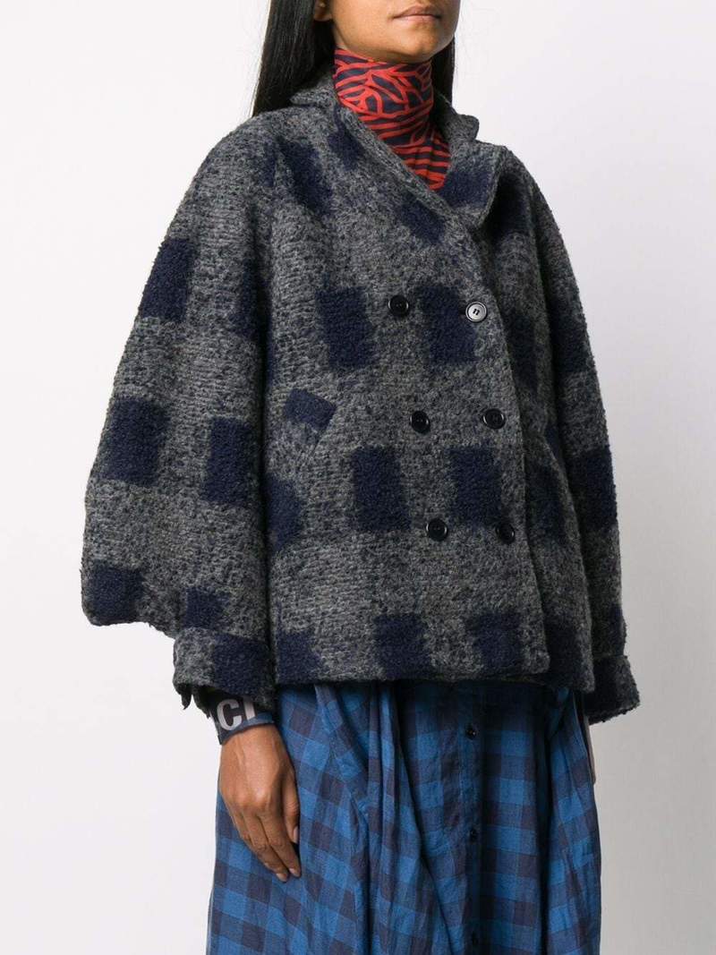 HENRIK VIBSKOV Tiles Short Jacket - Blueberry Shake | Garmentory