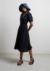ENSEMBLE THE LABEL AMANITA WRAP DRESS - BLACK - Thumbnail 4