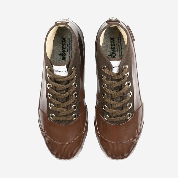 Novesta Rubber Sneaker Boots - Brown 