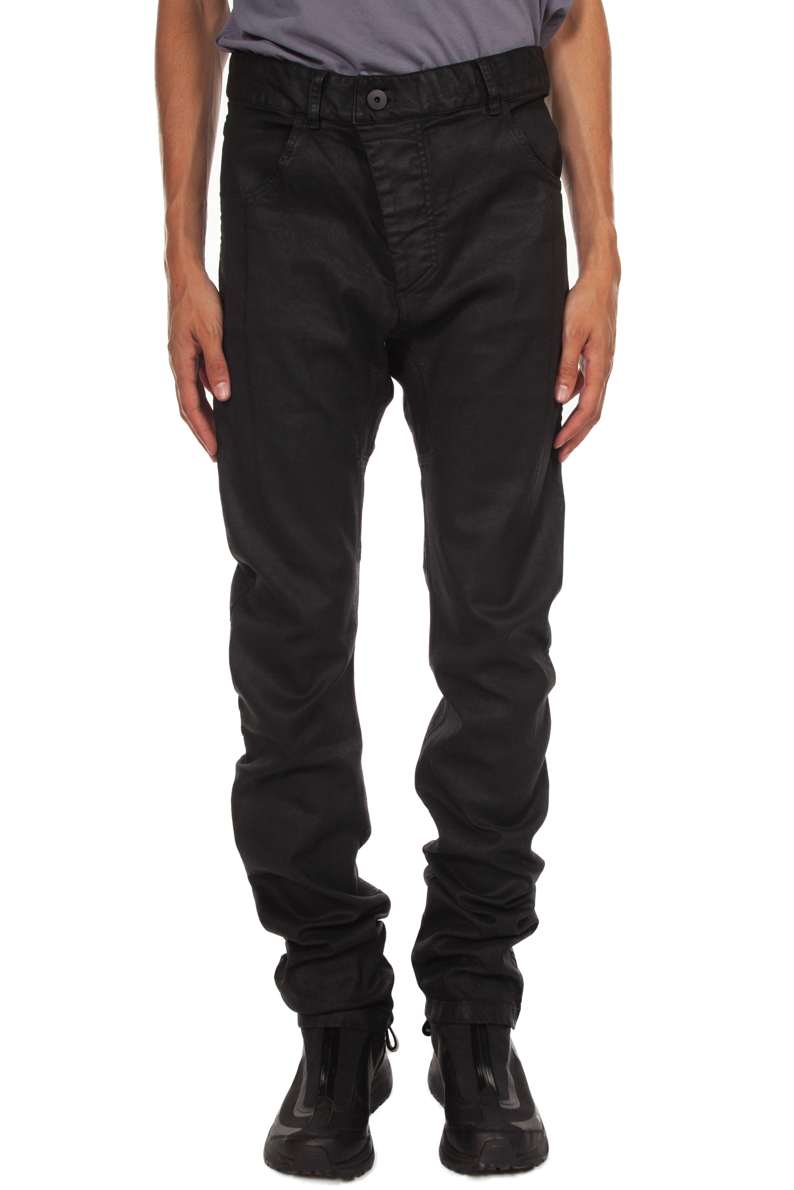 11 by Boris Bidjan Saberi Coated Pants - black | Garmentory