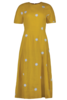 100% linen The Indiana Dress - Gold Daisy - Thumbnail 7