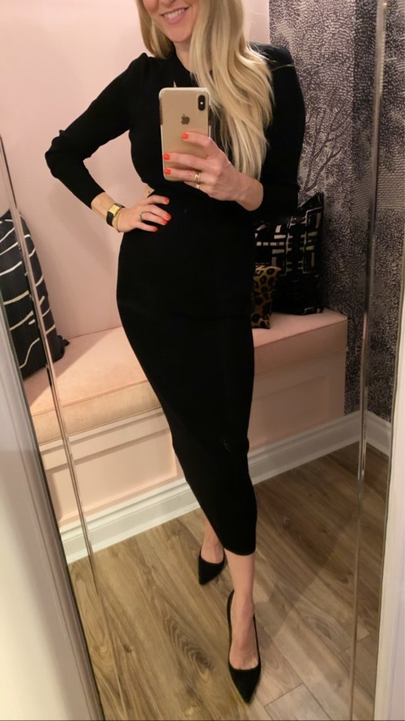 alc black cut out dress Black Eden Mini Dress