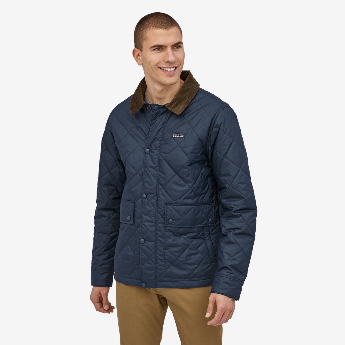 Patagonia Diamond Quilted Jacket New Navy Garmentory