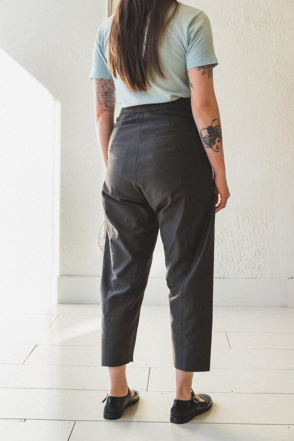 Caron Callahan Omni Cotton Twill Pant - Mulch Caron Callahan Omni Cotton Twill Pant - Mulch